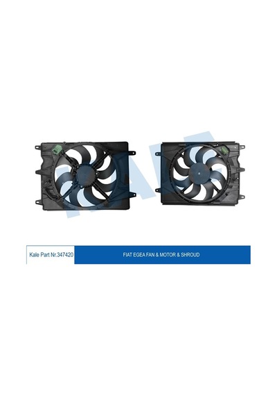 Kale Fan Motoru Fıat Egea 1.4 15- Klr-347420