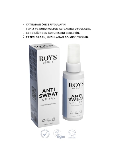 Roys Beauty Antiperspirant Sprey 75 Ml