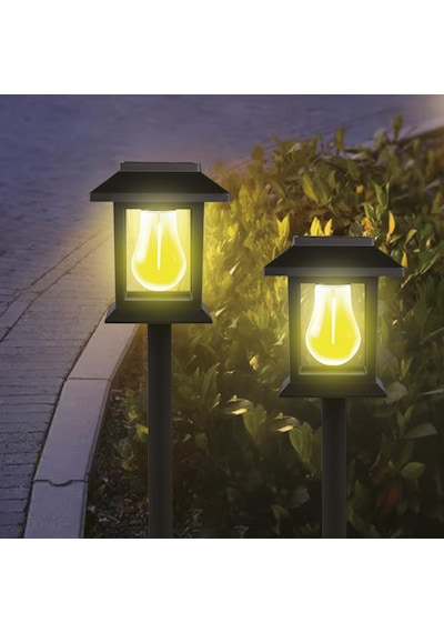 Panther Pt-b115 Solar Led Bahçe Lambası Işık Sensörlü Saplamalı Dış Mekan Aydınlataması - Kazık Tipi