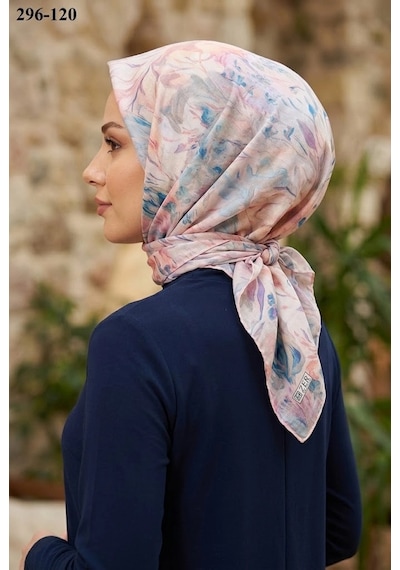 Zer Scarf Zer Scarfs Dijital Soft Pamuk Eşarp 296-120 Çok Renkli