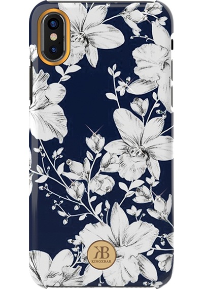Kingxbar Apple Uyumlu  iPhone Xs Max Çiçek Desenli Arka Koruma