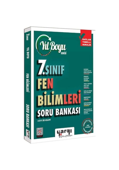 Yargı Ders Arkadaşım 7.sınıf Fen Bilimleri Yıl Boyu Soru Bankası