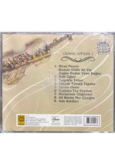 Plak Değildir Cd Dir Cd Çilingir Sofrası 2 Cd