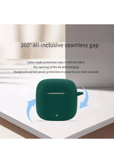 Huawei Freebuds Se 4 Anc İle Uyumlu Bluetooth Kulaklık Kılıfı, Darbeye Dayanıklı Silikon Bluetooth Kulaklık Kılıfı Uyumlu Huawei Freebuds Se 4 Anc İçin Kulaklık Kılıf Siyah