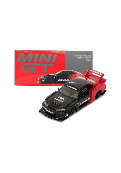 Mini Gt 1/64 Lb-super Silhoutte Nissan S15 Silva ''advan''