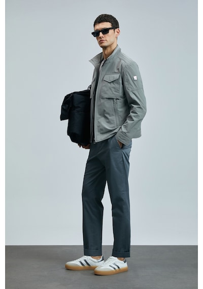 Lufian Plus Smart Erkek Chino Pantolon Slim Fit Yeşil Yeşil 111190339100600 Yeşil