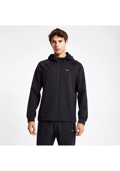 Lescon Erkek Fermuarlı Kapüşonlu Sweatshirt 24n-1115 24ntes001115 Siyah