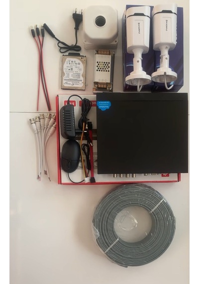 2 Kameralı Güvenlik Seti - 5mp Sony Seculens Kdj-2s-4w-p-v1