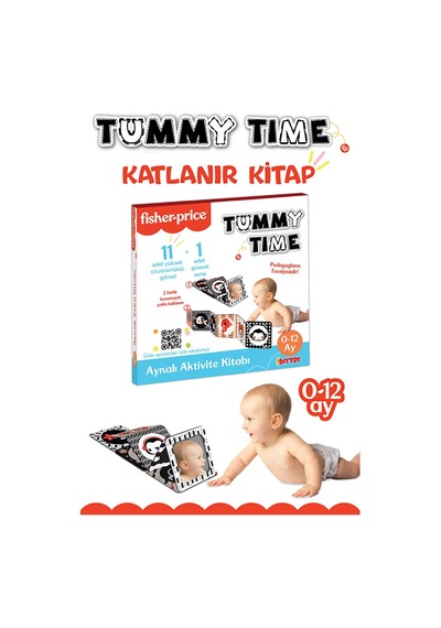 Fisher Price Aynalı Aktivite Kitabı 3 Adet