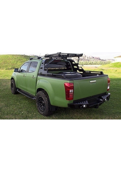 Isuzu D-max 2012 Uyumlu Sepetli Roll Bar Aqm-s10