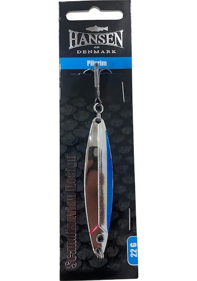 Hansen Pilgrim 7.8cm 22gr Silver Blue Kaşık