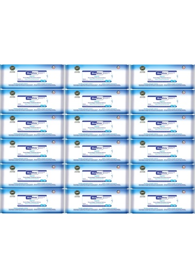 Bluewhite Hasta Perine Bölgesi Temizleme Mendil 18li 50 Yaprak 18'li Set