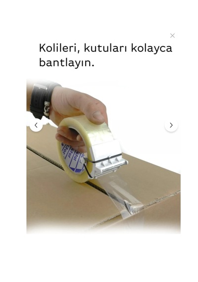 Bant Kesme Aparatı Avuç İçi Bant Kesici Paketleme Ve Kolay Bant Yapıştırma Aparatı 1