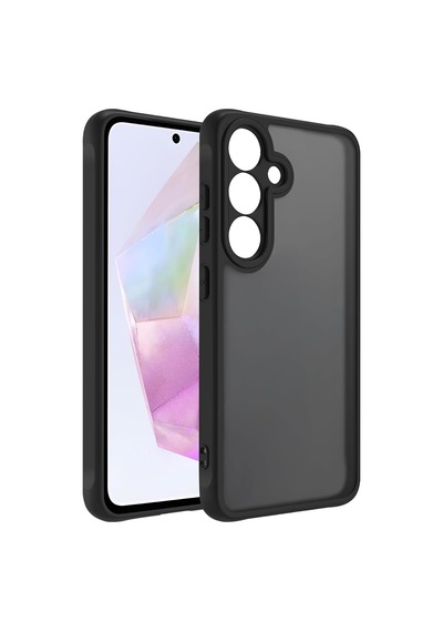Galaxy A26 İçin Basic Serisi Yükseltilmiş Lens Çerçeveli Ultra Güçlü Darbeye Dayanıklı Yumuşak Silikon Mat Kılıf Galaxy A26 50 x 22