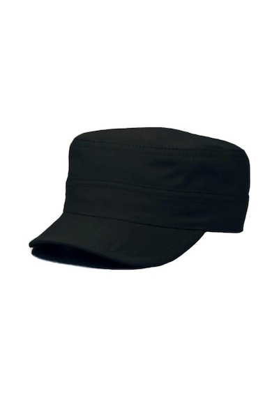 Castro Yazlık Keten Şapka - Unisex Siyah