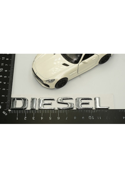 Diesel Bagaj 3M 3D Krom Abs Yazı Logo Amblem