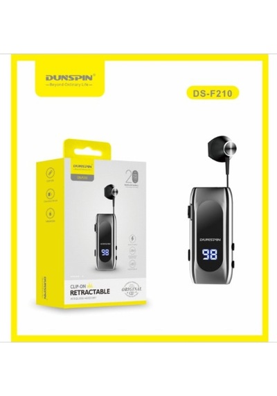 Ds-f210 Led Ekranlı Makaralı Bluetooth Kulaklık 25 Saat Kesintisiz Kullanım