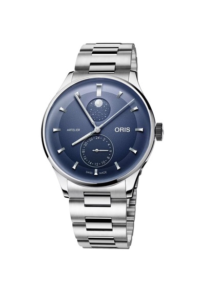 Oris Artelier Complication 39.50 Mm Otomatik Saat 01 782 7811 405 Mavi 21490698