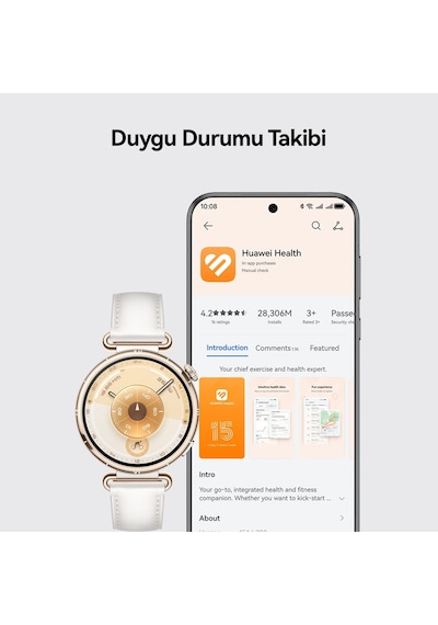 Huawei Watch GT 6 46 MM Akıllı Saat (Distribütör Garantili)