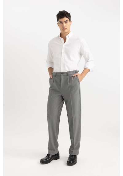 Defacto Beyaz Modern Fit Polo Yaka Petek Dokulu Basic Düz Uzun Kollu Gömlek B7383AX24SPWT34 Beyaz Defacto Beyaz Modern Fit Polo Yaka Petek Dokulu Basic Düz Uzun Kollu Gömlek B7383AX24SPWT34 Beyaz
