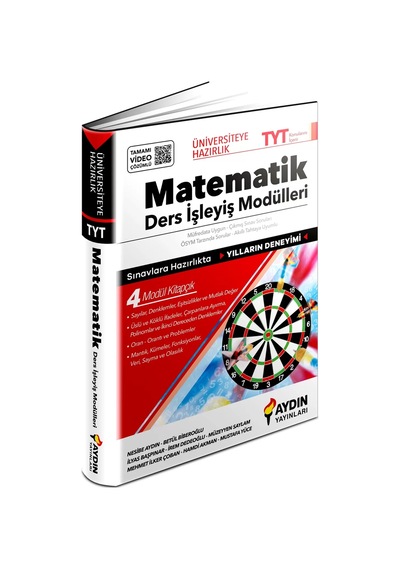 Aydın Yayınları Üniversiteye Hazırlık Tyt Matematik Ders İşleyiş Modülleri