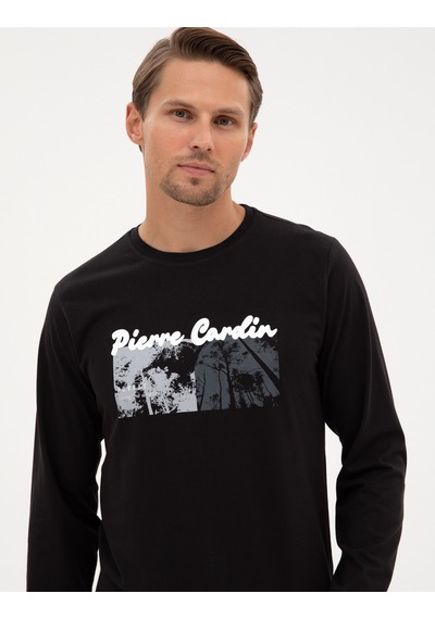Pierre Cardin Erkek Siyah Pijama Takım 50322631-001 Siyah