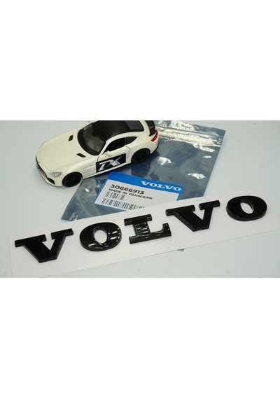 Dk Volvo Bagaj Kapağı Siyah 3m 3d Yazı Logo Amblem