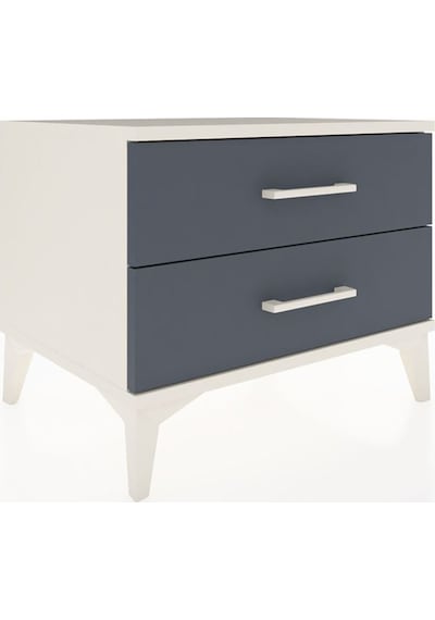 Hyperion Komodin 2 Çekmeceli 60x44x48 Aytaşı-antrasit Aytası