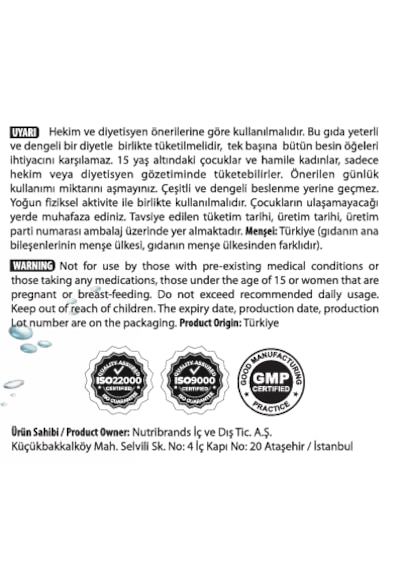Vitafy Arginine Hcl 50 Servis Aromasız 250 G