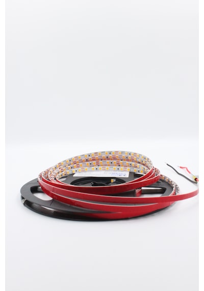 5mm Ince - 3000k Gün Işığı - Tek Çipli Şerit Led Iç Mekan Aydınlatma - 8w, 12v - Metrede 120 Led 5 Metre