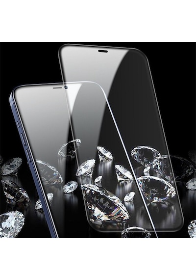 Gor Apple Uyumlu iPhone 12 Pro Best Full Tempered Cam Ekran Koruyucu 2Adet+Ta-Şeffaf