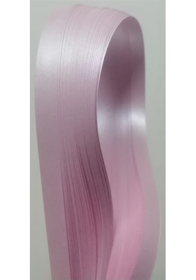 3mm Pembe Renkli 50 Adetli Sedefli Quilling Kağıdı