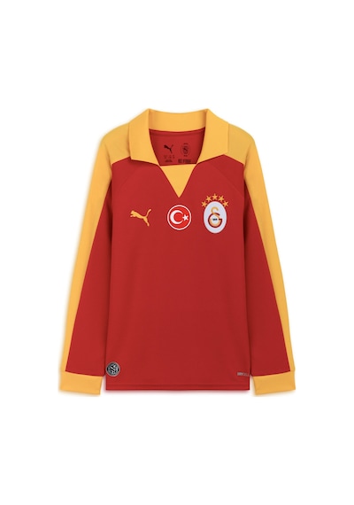 Puma Galatasaray S.k. Retro Genç Uzun Kollu Forma 788197 80 Kırmızı
