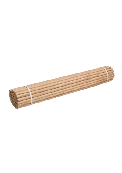 Ahşap Gürgen Sırık - 120 Cm 30 Adet