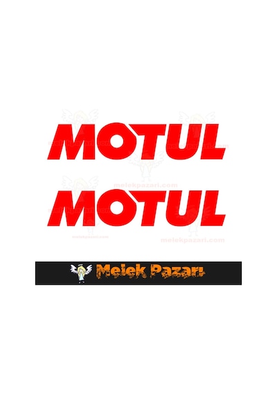 2 Adet - Motul Yağ Oto Ve Bisiklet Sticker V2