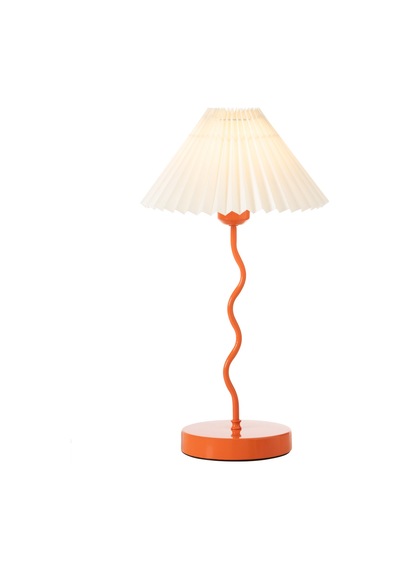 Mudo Home Ombra Abajur 47cm Turuncu Çok Renkli
