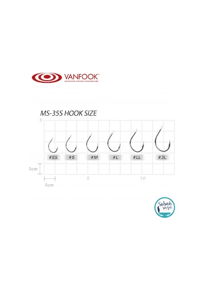 Vanfook Tai Rubber Tek İğne Ms-35s L 16 Adet Standart