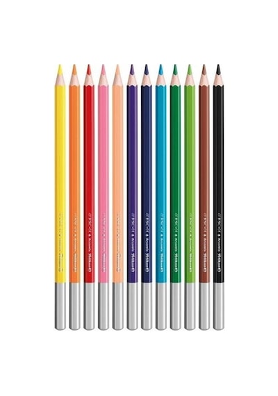 12'li Kuru Boya Seti, Aquarell Kalem İle Yüksek Kalite 124-Pembe