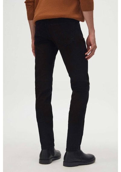 D's Damat Ds Damat Slim Fit Siyah Düz Boru Paça Denim Pantolon 6HCJ3ORT00102 Siyah