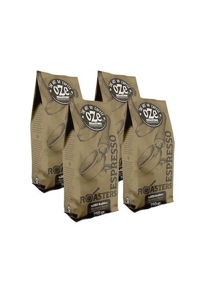 Oze Roasters Espresso Kahve 4 x 250 G Öğütülmüş