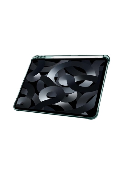 Apple Uyumlu iPad Air 10 9'' 2022 2020 Üçgen Katlanabilir Kalem Şarj Bölmeli Standlı Kılıf Kapaklı