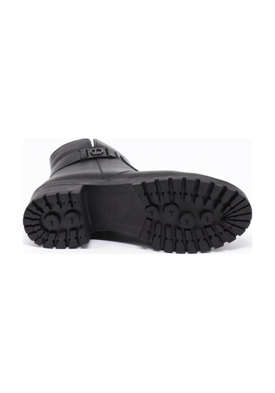 Nesilshoes Nesil Shoes Marr 822 Hakiki Deri İçi Kürklü Kadın Bot Siyah