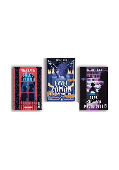 Genç Timaş Pera Palasta Onbir Gece - Gölge Oyunu - Evvel Zaman Koleksiyoncusu Set 3 Kitap - Kayahan Demir