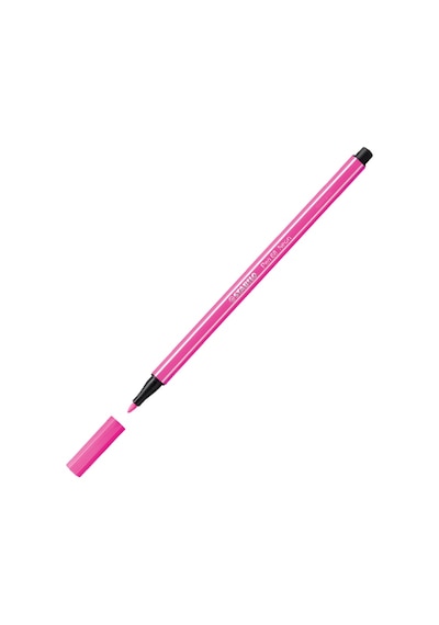 Stabilo Keçe Uçlu Boya Kalemi 1 Mm Fosforlu Pembe 68/056 Çok Renkli
