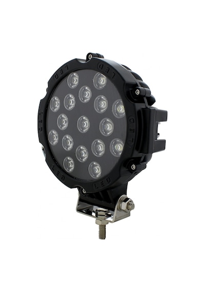 Off Road Sis Lambası 17 Ledli 51 Watt Siyah 4x4 Yayıcı Sis Farı