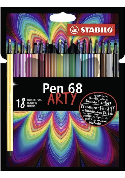 Stabilo Pen 68 Arty 18'Li Keçeli Kalem 6818-1-20