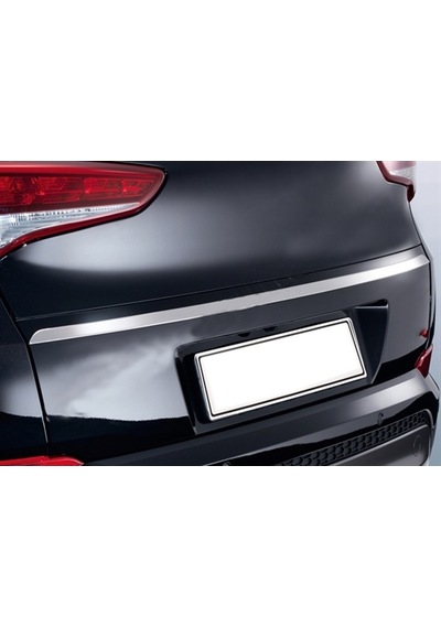 Hyundai Tucson Bagaj Alt Çıta 2015-2018 Krom Paslanmaz Çelik
