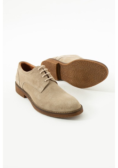 King Paolo King Shoes Bej Erkek Ayakkabı 05 Süet Kahverengi