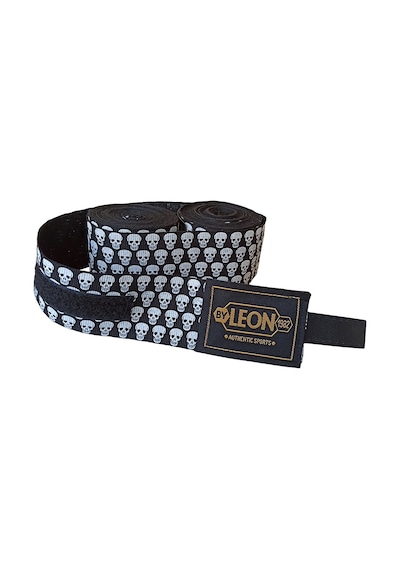 Leon Mini Skulls Kuru Kafa 5 Metre Boks Bandajı