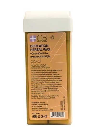 Code Blonde Kartuş Ağda 100ml. Gold
